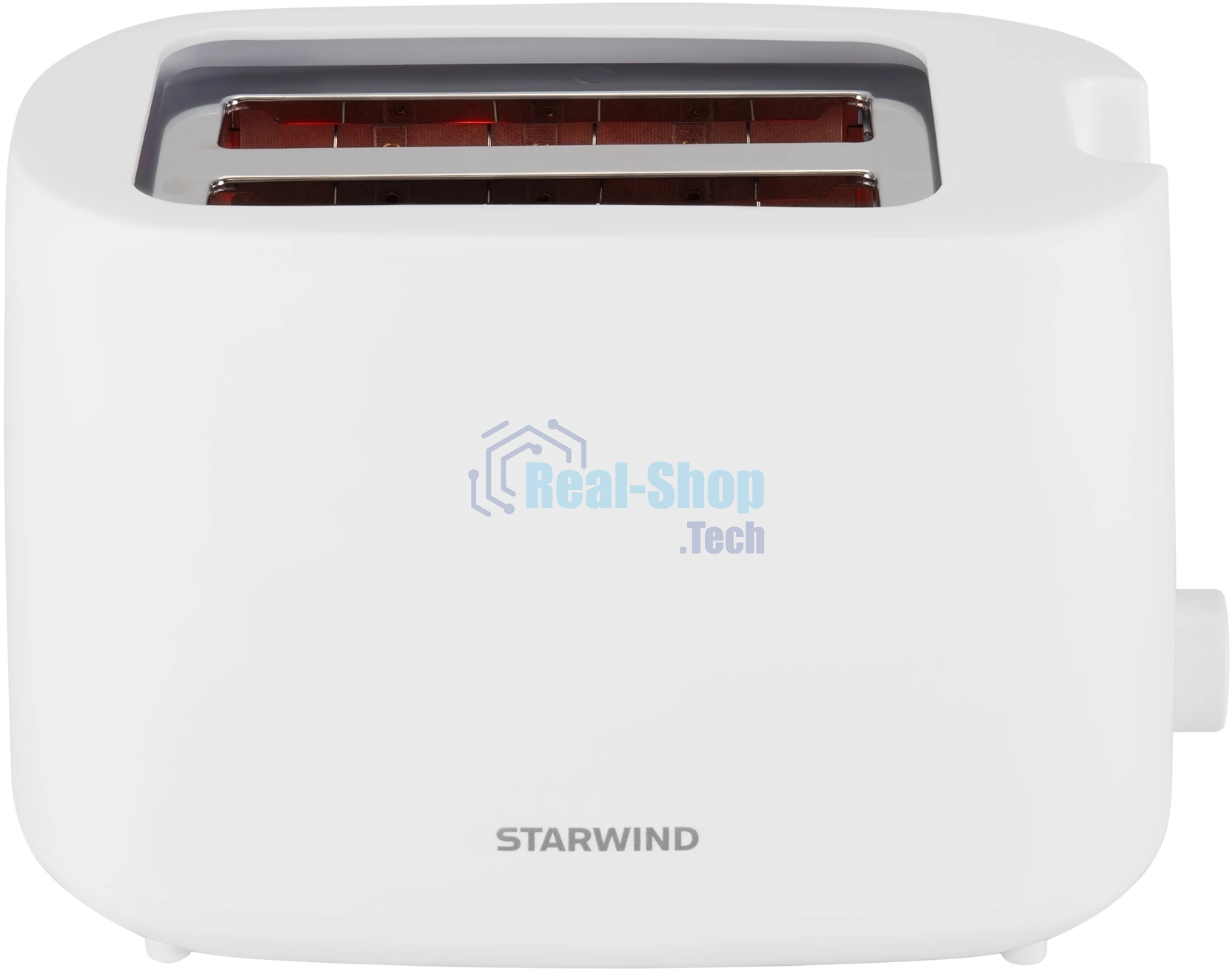 Тостер Starwind ST4107 белый, 750 Вт, 2 слота