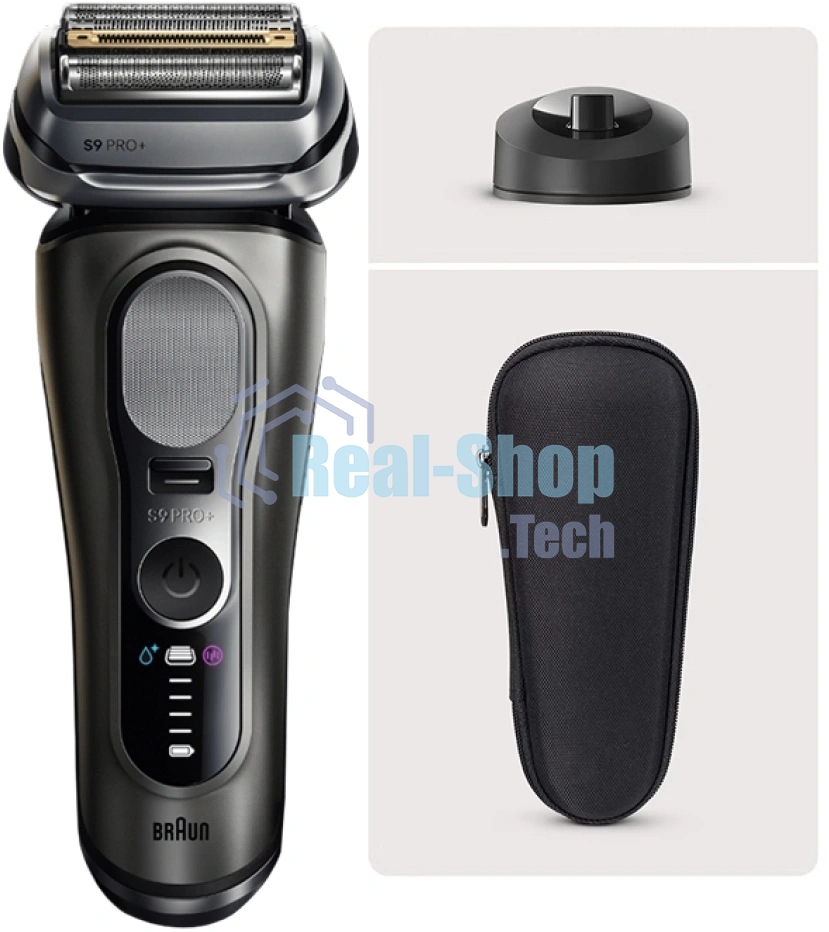 Бритва сетчатая Braun Series 9 9615s реж.эл.:5 питан.:аккум. серебристый