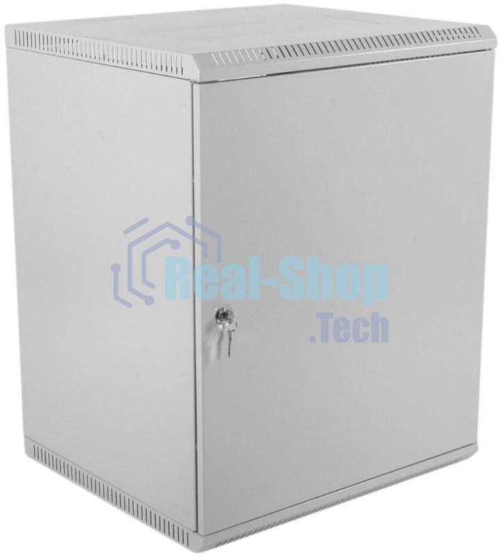 Шкаф телеком. настенный разборный 12U (600х650) дверь металл (ШРН-Э-12.650.1)