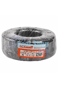 Кабель UTP Rexant 4PR 24AWG, CU (медь), cat.5e, 100 МГц, PE, черный, OUTDOOR, бухта 100 м