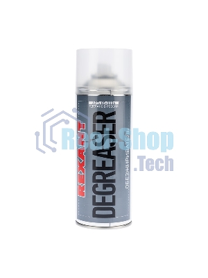 Очиститель обезжириватель DEGREASER, Rexant, 400 мл, аэрозоль