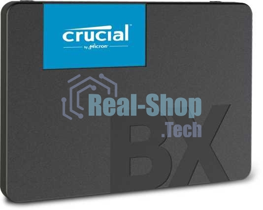 Накопитель SSD Crucial BX500, 2Tb, SATA III, 2.5