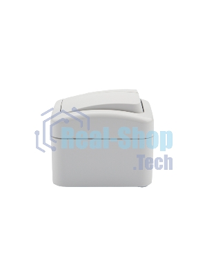 Выключатель двухклавишный Kranz Mini OG открытой установки, IP54 белый