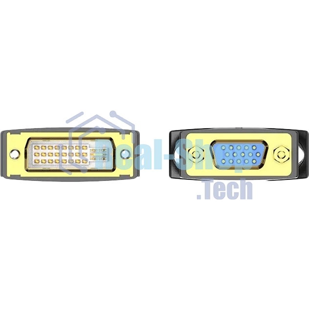 Адаптер-переходник Vention DVI-I 24+5M/VGA 15F