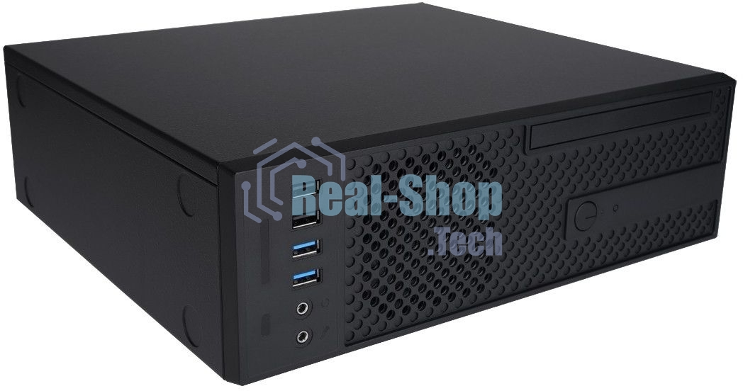 Компьютерный корпус Slim Desktop INWIN CJ708BL IP-S265AU7-2 80plus Bronze, U3*2+U2*2+A(HD)+TYPE 3.1C + FAN 80*15мм + intrusion switch INWIN Slim Case