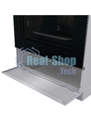 Плита электрическая Gorenje GEC6A11SG серый, конфорок 4 электрических, духовка 65 л, 60 см x 85 см x 60 см