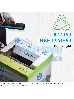 Картридж лазерный HP W1106A (HP 106A) черный для HP Laser 107/135/137 1000 страниц.