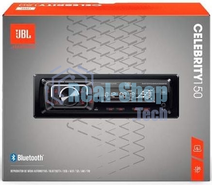 Автомагнитола JBL Celebrity 150, 1 DIN, Bluetooth, USB Type-A, AUX, съёмная панель
