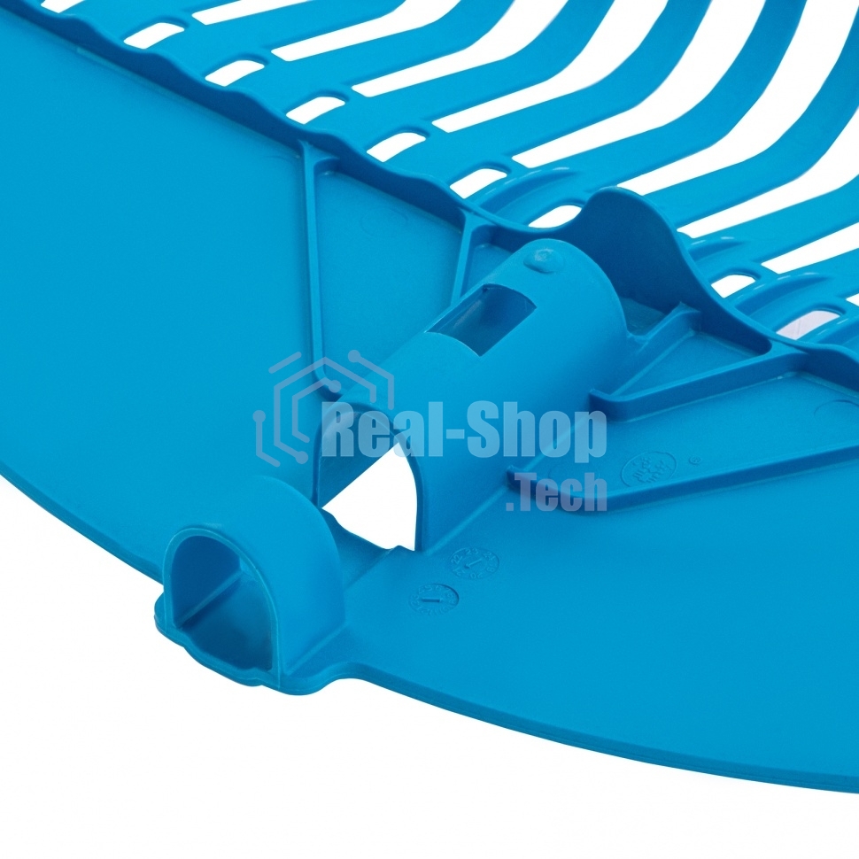 Грабли веерные пластиковые, 485 мм, 23 плоских зуба, усиленные, LUXE Palisad