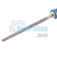 Напильник Сибртех, 150 мм, трехгранный, двухкомпонентная рукоятка, №2