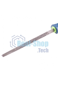 Напильник Сибртех, 150 мм, трехгранный, двухкомпонентная рукоятка, №2