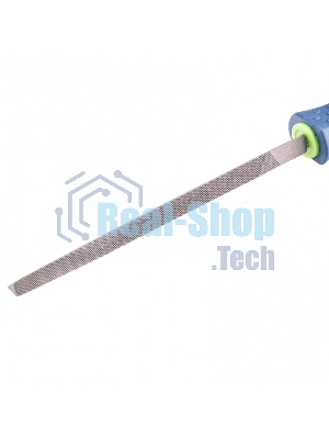 Напильник Сибртех, 150 мм, трехгранный, двухкомпонентная рукоятка, №2