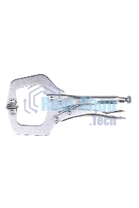 Зажим ручной Сибртех, увеличенный захват, подвижные губки, 270 мм