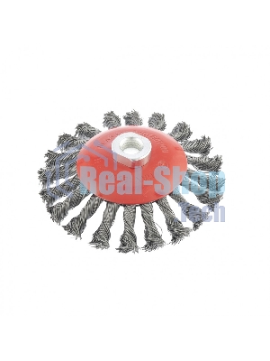 Щетка Matrix для УШМ, 125 мм, М14, 