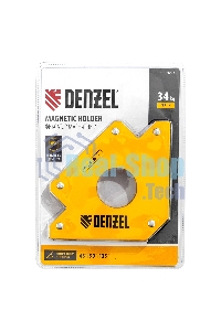Фиксатор магнитный Denzel для сварочных работ усилие 75 LB