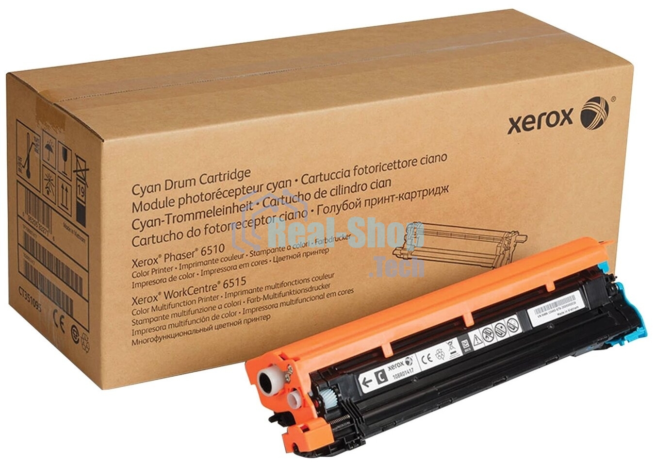 Барабан Xerox 108R01417 голубой,cyan (48000 стр)для Xerox Phaser 6510/WC 6515 (Channels)