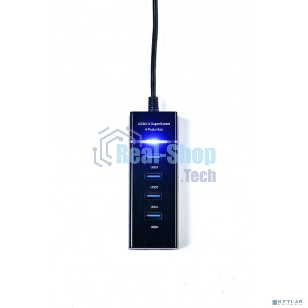 Адаптер KS-is KS-727 USB хаб 4xUSB 2.0 F в USB 2.0 Type A M 1.2м