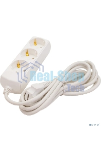 Удлинитель 3х3 м с заземл. 10А 250В У03 GENERICA 2P+PE 3х1 кв.мм IEK WYP10-10-03-03-Z-G