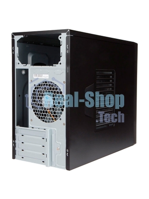 Компьютерный корпус Mini Tower InWin EMR048 черный U2.0*2+U3.0*2+A(HD) mATX (без блока питания)