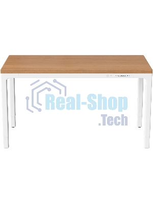 Стол компьютерный Cactus CS-ET-WWD столешница МДФ, белый дуб молочный каркас белый