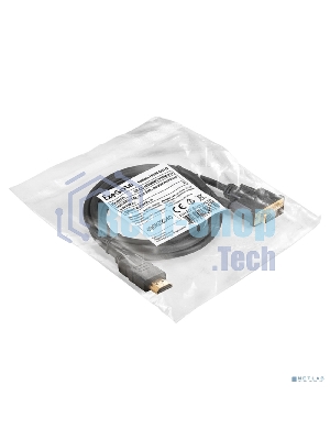 Кабель HDMI-DVI-D ExeGate EX-CC-HDMIM-DVI2M-2.0 (19M/(24+1)M, dual link, 2м, позолоченные контакты)