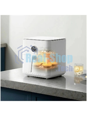 Аэрогриль Xiaomi Mi Smart Air Fryer 6.5L EU белый, 1800 Вт, 6.5 л, сенсор, 12 программ