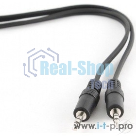 Кабель аудио Cablexpert CCA-404-2M, Jack3.5 - Jack3.5, 2м
