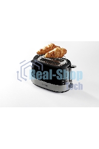 Тостер Gorenje T850BK 850Вт черный/серебристый