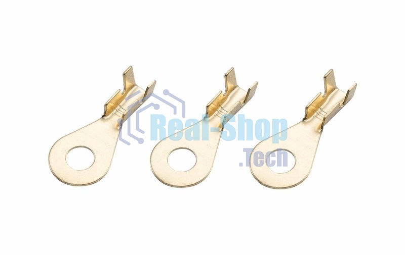 Наконечник кольцевой Rexant, ø4.3 мм, 0.5-0.8 мм² (НК 4-0,5-0,8)