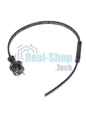 Набор для подключения двухжильного Neon-night Belt-light (шнур питания 1,5м с вилкой, коннектор)