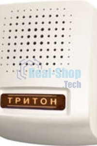 Звонок дверной проводной Соло трель регул. громкости 220В 80-90дБА бел. Тритон СЛ-03Р