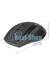 Мышь беспроводная Defender Accura MM-365 черный, 1600 dpi, радиоканал, USB, кнопки - 6