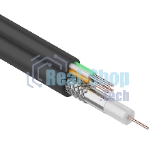 Кабель Rexant ККСВ-П+4х0,5 мм (бухта 100 м) черный