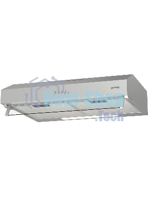 Вытяжка подвесная Gorenje WHU629EX/M нержавеющая сталь, 60 см, 249 м³/ч, 67 дБ
