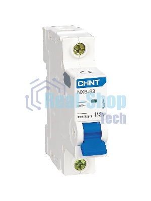 Выключатель автоматический CHINT NXB-63S 1P 10А 4.5kA х-ка B