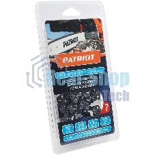 Цепь PATRIOT 91LP-57E, 3/8 1,3 57 звеньев, чизель, PROFESSIONAL (блистер)