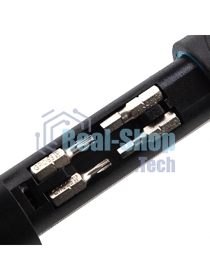 Отвертка реверсивная с револьверным механизмом Gross 11 шт., сталь S2