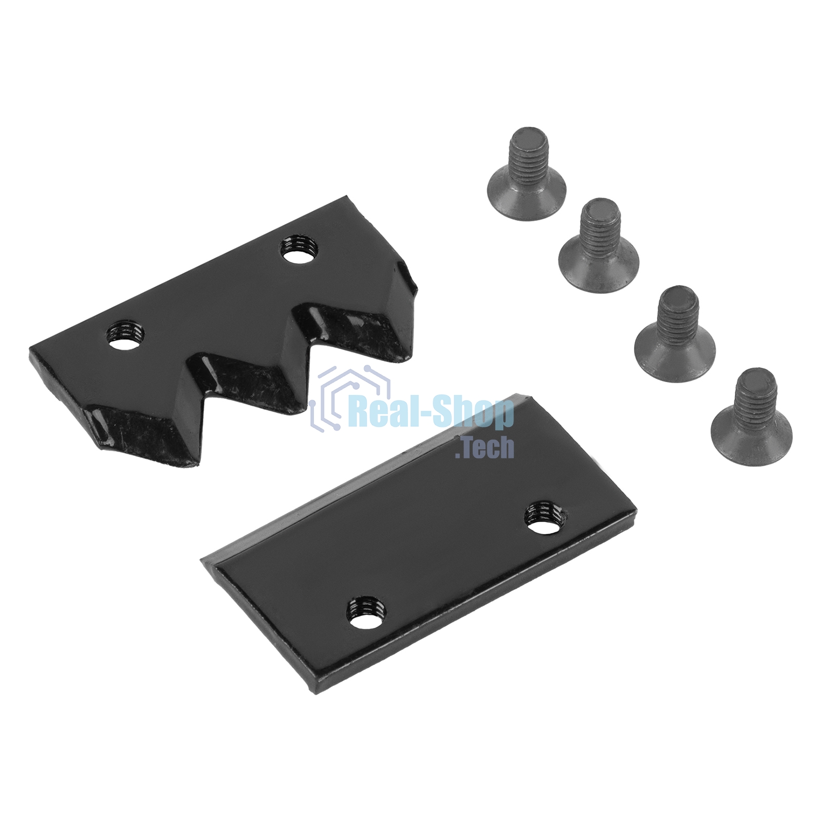 Нож шнека для грунта Denzel ER-150, диаметр 150 мм, комплект 2 шт