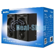 Акустическая система Sven SPS-535, черный, акустическая система 2.0, USB, мощность 2x3 Вт(RMS)