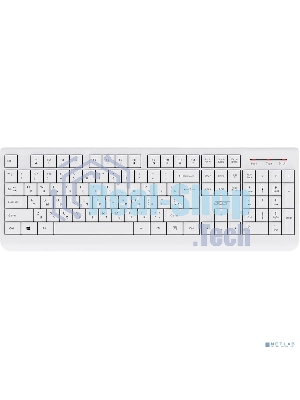Комплект клавиатура+мышь Acer OCC401 беспроводной, USB, 1600 DPI, белый