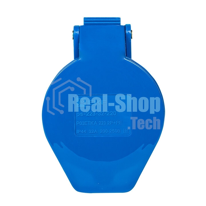 Розетка кабельная 32А 220В 2P+E IP44 (223) EKF ps-223-32-220
