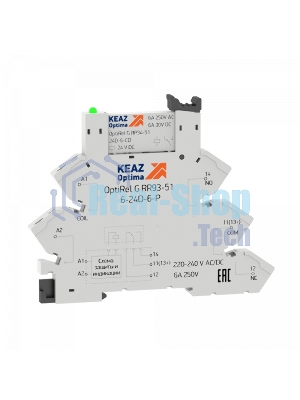 Релейный модуль OptiRel G RM38-61-220-240U-6-P-CO