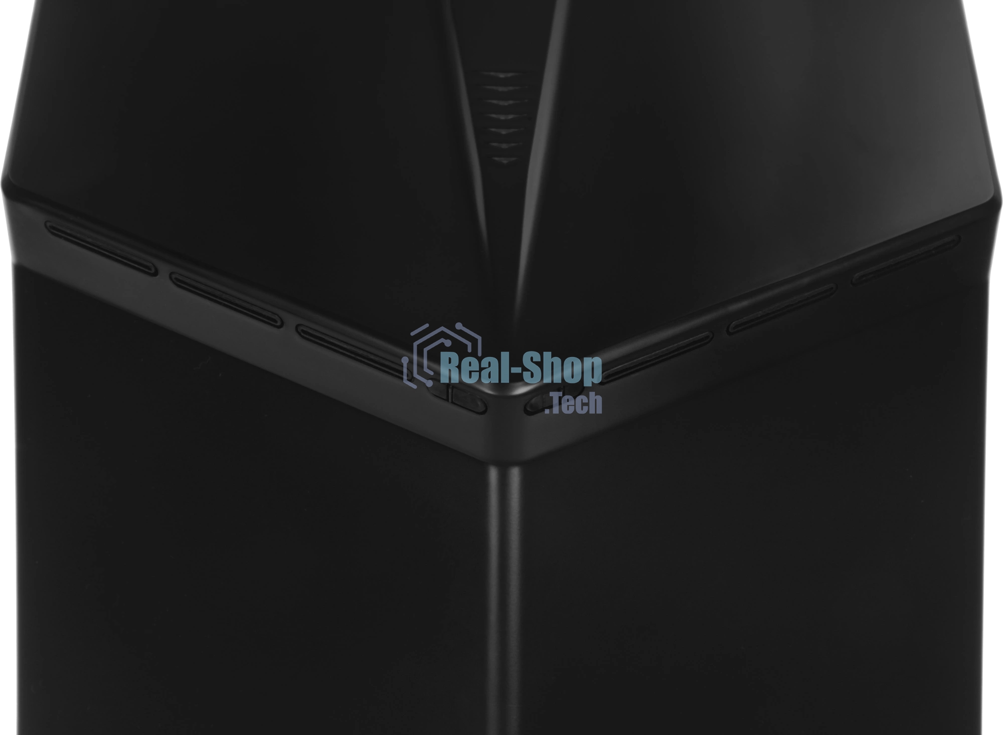 Сушилка для рук Puff 8802Bl 1200Вт черный