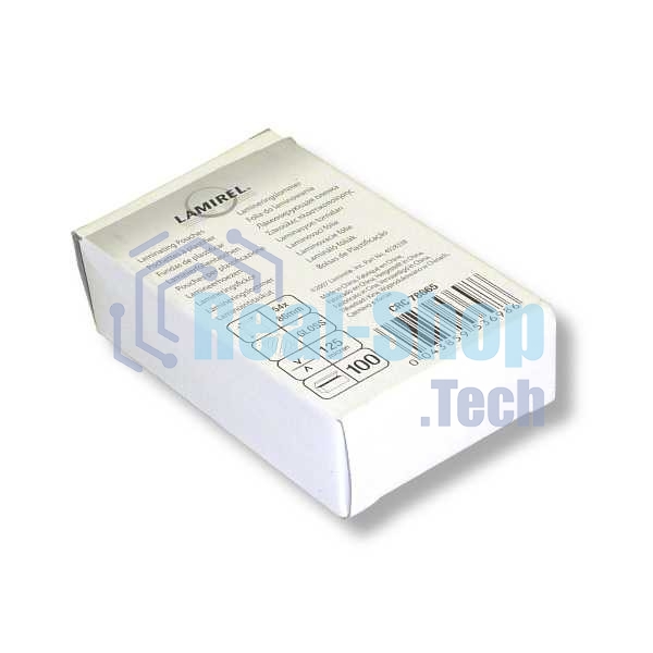 Пленка для ламинирования Fellowes 125мкм (100шт) глянцевая54x86мм Lamirel (LA-78665)