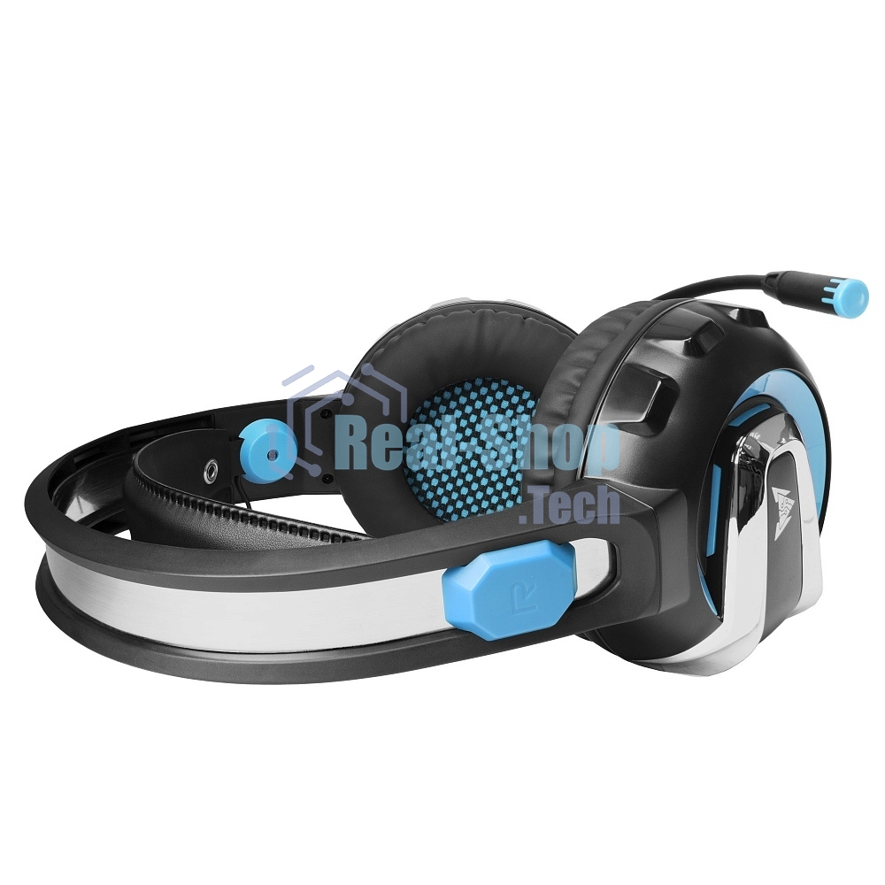 Гарнитура проводная игровая CROWN CMGH-3101 Black&blue