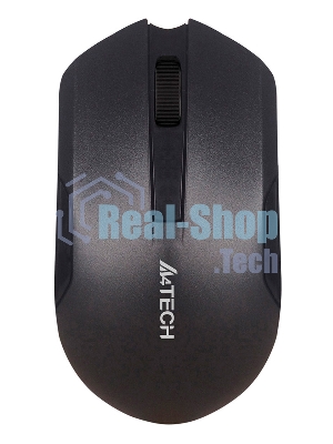 Мышь беспроводная A4Tech G3-200NS черный, 1200 dpi, радиоканал, USB, кнопки - 3