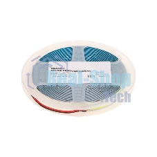 Лента светодиодная Rexant 24В, COB 8Вт/м, 320 LED/м, зеленый, 8мм, 5м, IP20