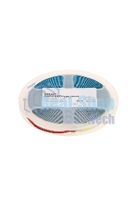 Лента светодиодная Rexant 24В, COB 8Вт/м, 320 LED/м, зеленый, 8мм, 5м, IP20