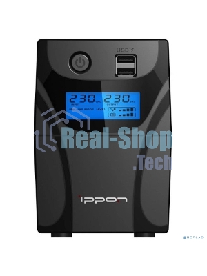 Источник бесперебойного питания Ippon Back Power Pro II 500 300Вт 500ВА черный