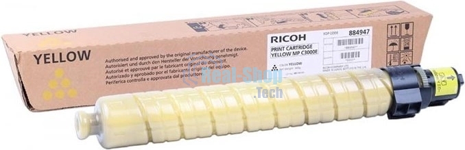 Картридж лазерный Ricoh Aficio MP C2000/C2500/C3000 желтый, type MPC3000E (15K)